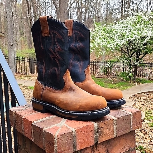 Red Wing Shoes Other - Mens steel toe Red Wing Pecos cowboy work boots NWOT